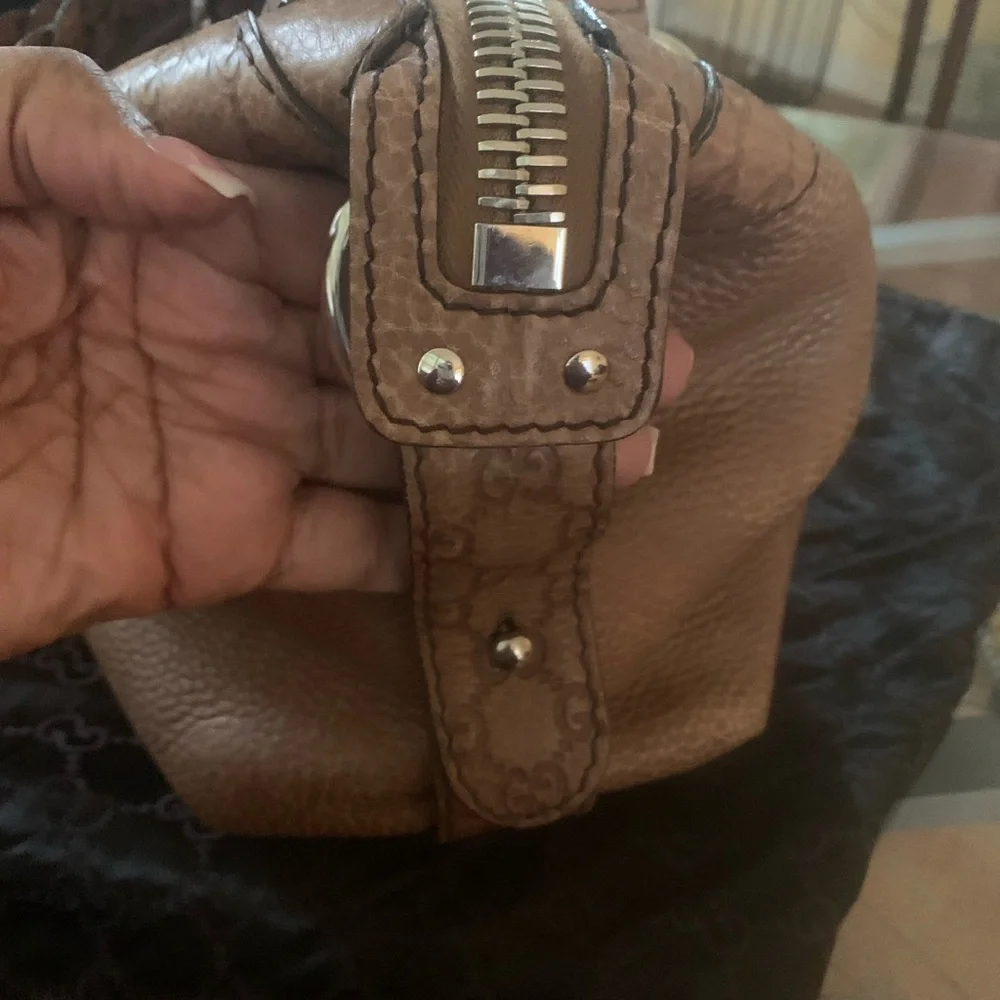 Gucci Bamboo Bag in Brown Leather XL - Picture 6 of 15
